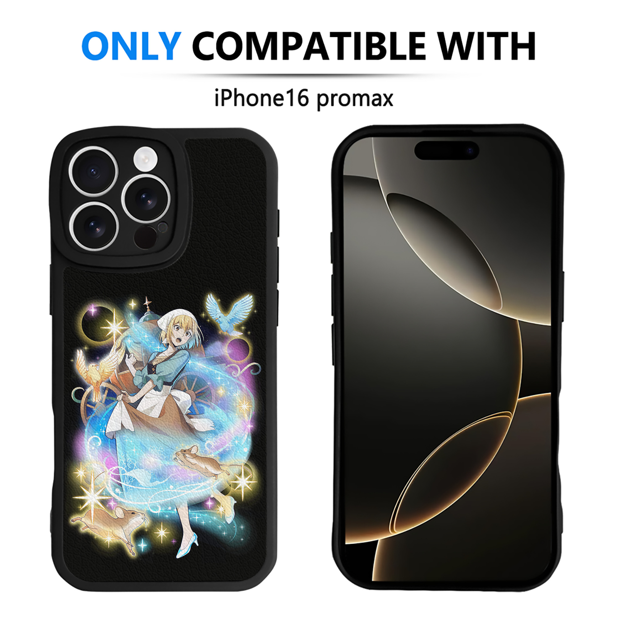 （画像用） 文豪ストレイドッグス Bungo Stray Dogs 【iPhone 16シリーズ対応】シリコンスマホケース（レザー調） 材質：シリコン